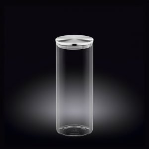 Банка с крышкой  10 x 25,5 cm  1600 мл стекло арт. WL-888518 / A