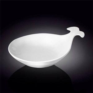 Блюдо глубокое в форме рыбы 31,5х25см WL-992795