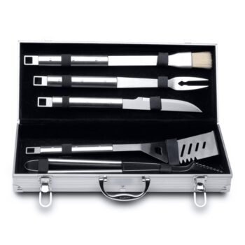 Набор для барбекю Cubo в алюминиевом кейсе, 6 пр.