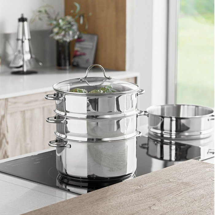 Набор для приготовления на пару ESSENTIALS COMFORT, 5 пр. Набор для приготовления на пару ESSENTIALS COMFORT, 5 пр.