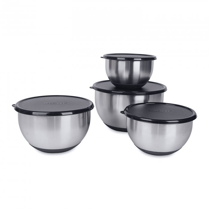 Набор мисок с крышками, 4 пр. Набор мисок с крышками, 4 пр.