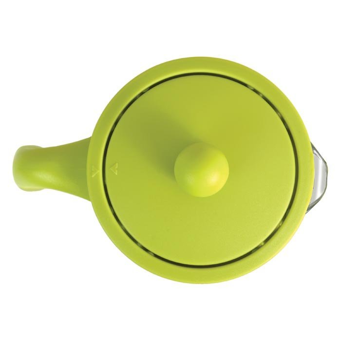 Чайник заварочный для чая, стеклянный, в подставке лайм, 0,6 л Чайник заварочный для чая, стеклянный, в подставке лайм, 0,6 л
