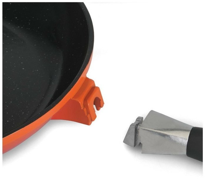 Сковорода BergHOFF Virgo Orange 2304910, съемная ручка, 26 см