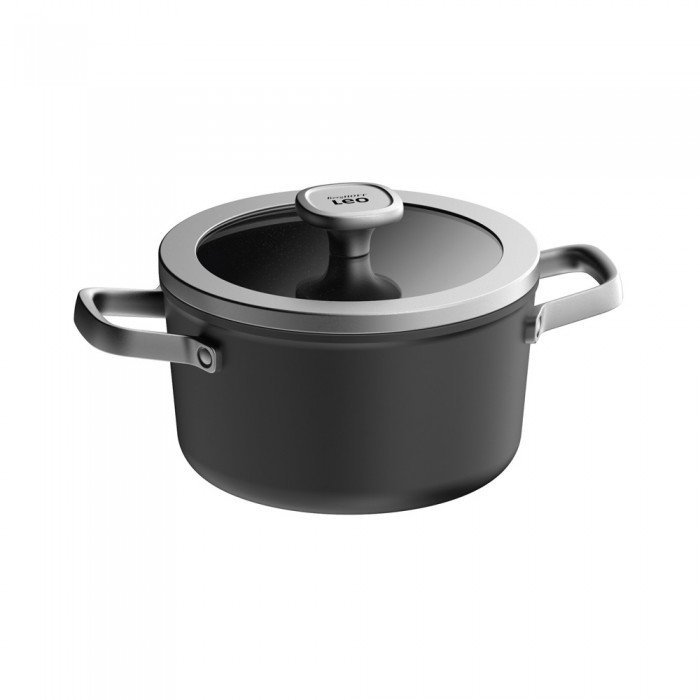 Кастрюля с антипригарным покрытием LEO GRAPHITE, диам. 20 см, 3,1 л