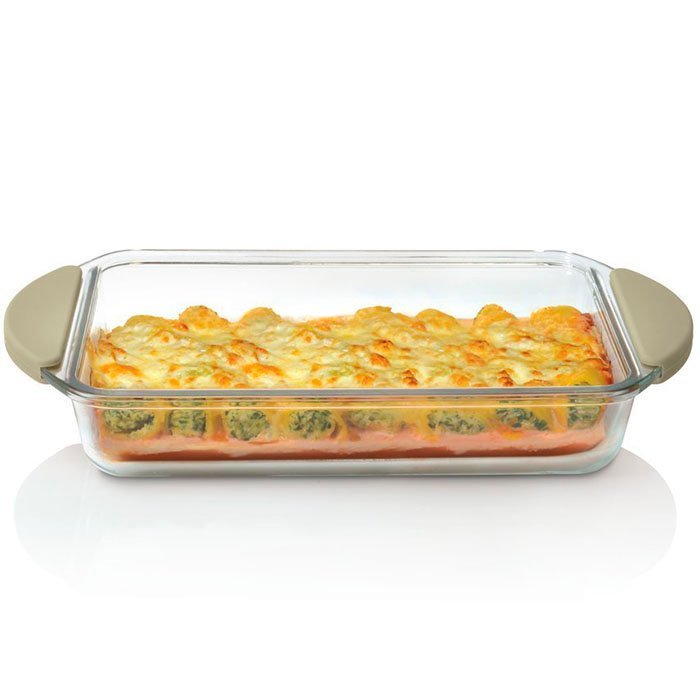 Форма для запекания, стеклянная, прямоугольная, 27 х 45 х 5 см, 4 л