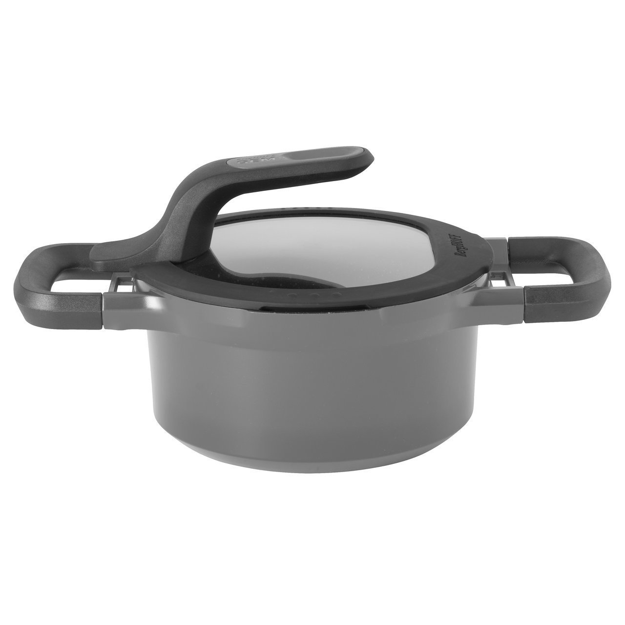 Кастрюля 1,5л с крышкой 16см Gem grey Кастрюля 1,5л с крышкой 16см Gem grey