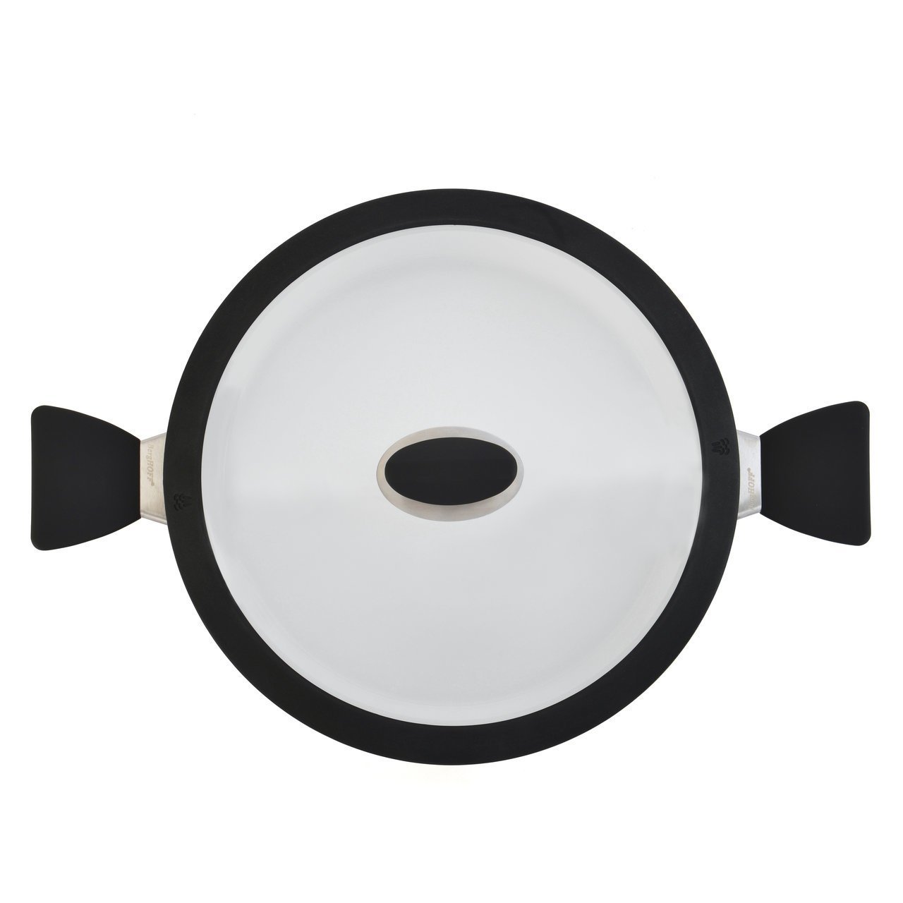 Сотейник с 2мя ручками с крышкой 26см 3,3л Eclipse black and white