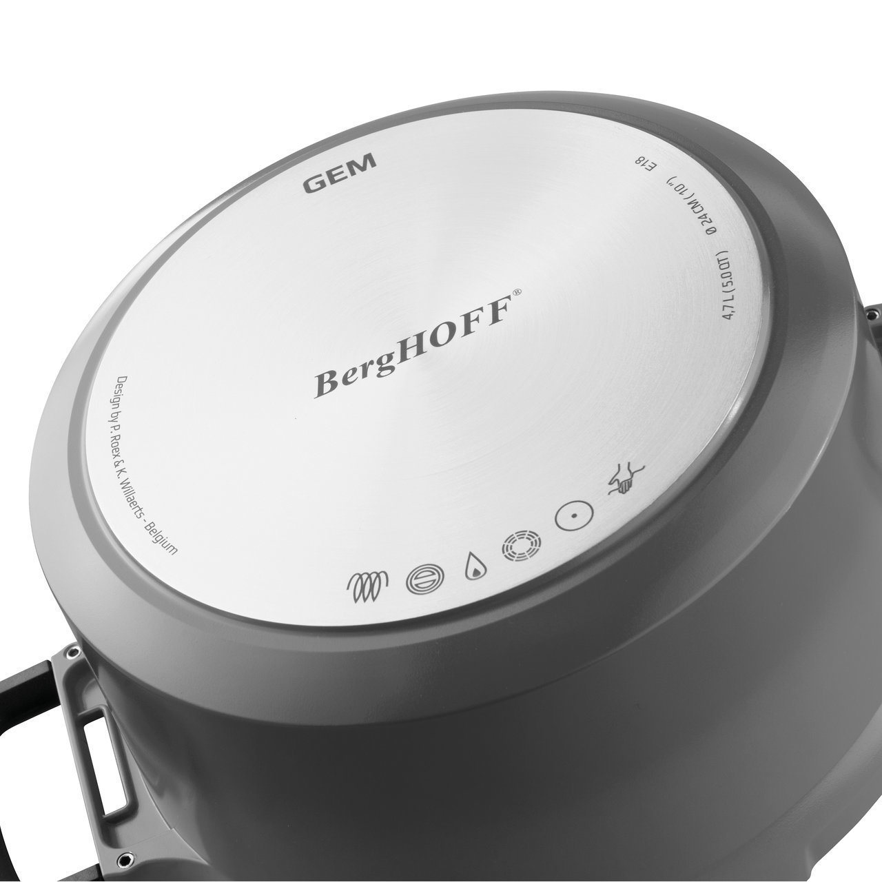 Сотейник с крышкой 28см 4,6л Gem grey Сотейник с крышкой 28см 4,6л Gem grey