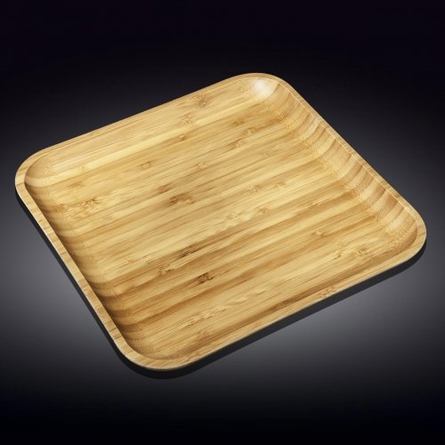 Тарелка 50 x 50 cm бамбук WL-771178 / A Тарелка 50 x 50 cm бамбук WL-771178 / A